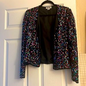 Sequin blazer